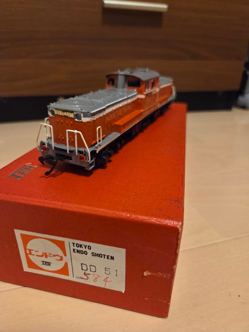 【最後の出品】 エンドウ DD51 形 ディーゼル 機関車 鉄道　HOゲージ