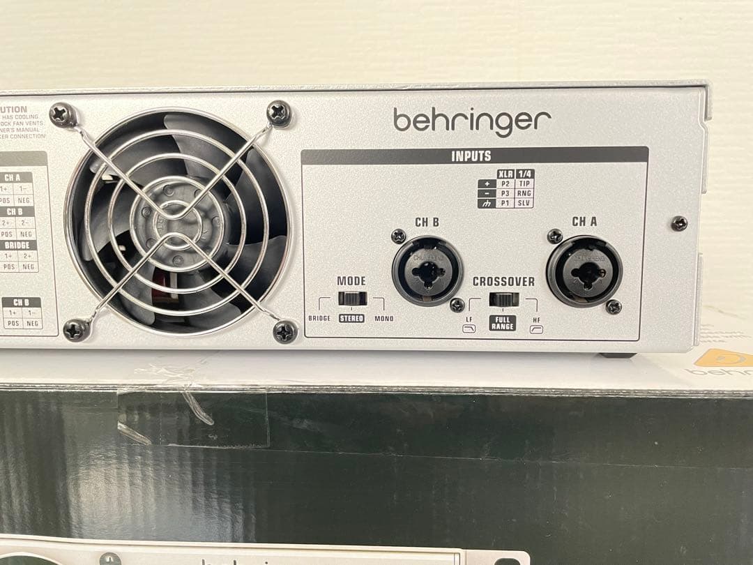 Behringer パワーアンプ iNUKE NU1000