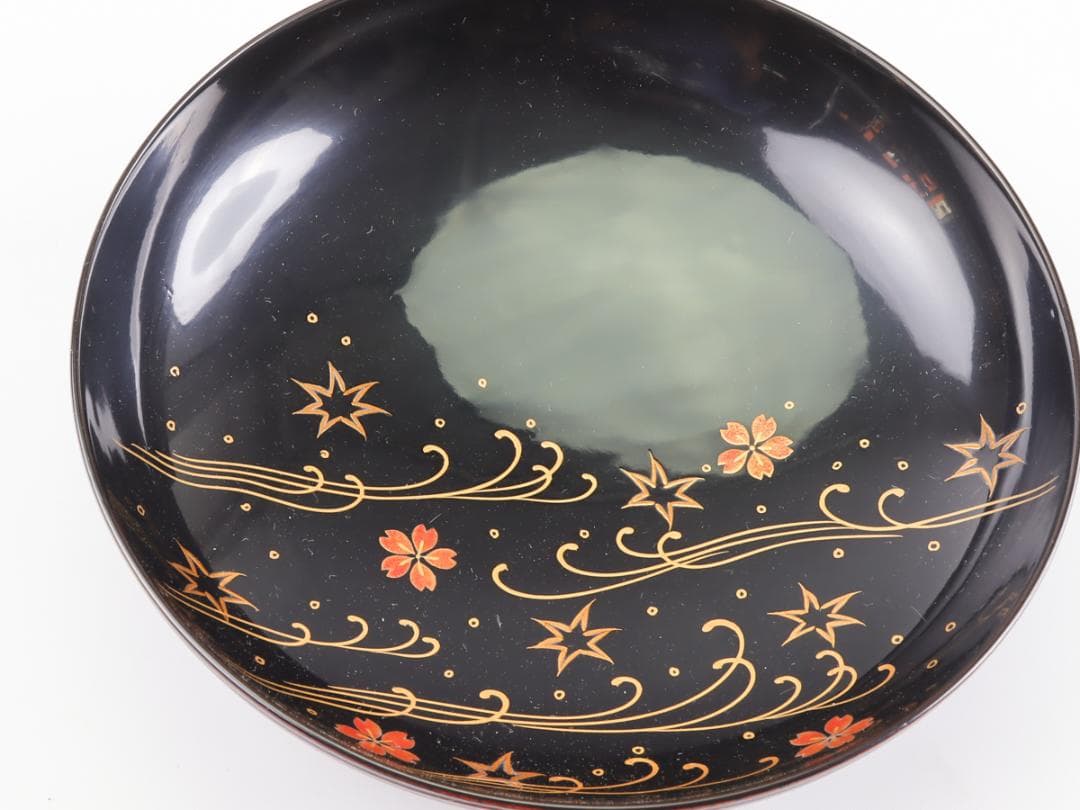 山田平安堂 呉藤友乗 蓋付椀 2客 雑煮椀 共箱 美品