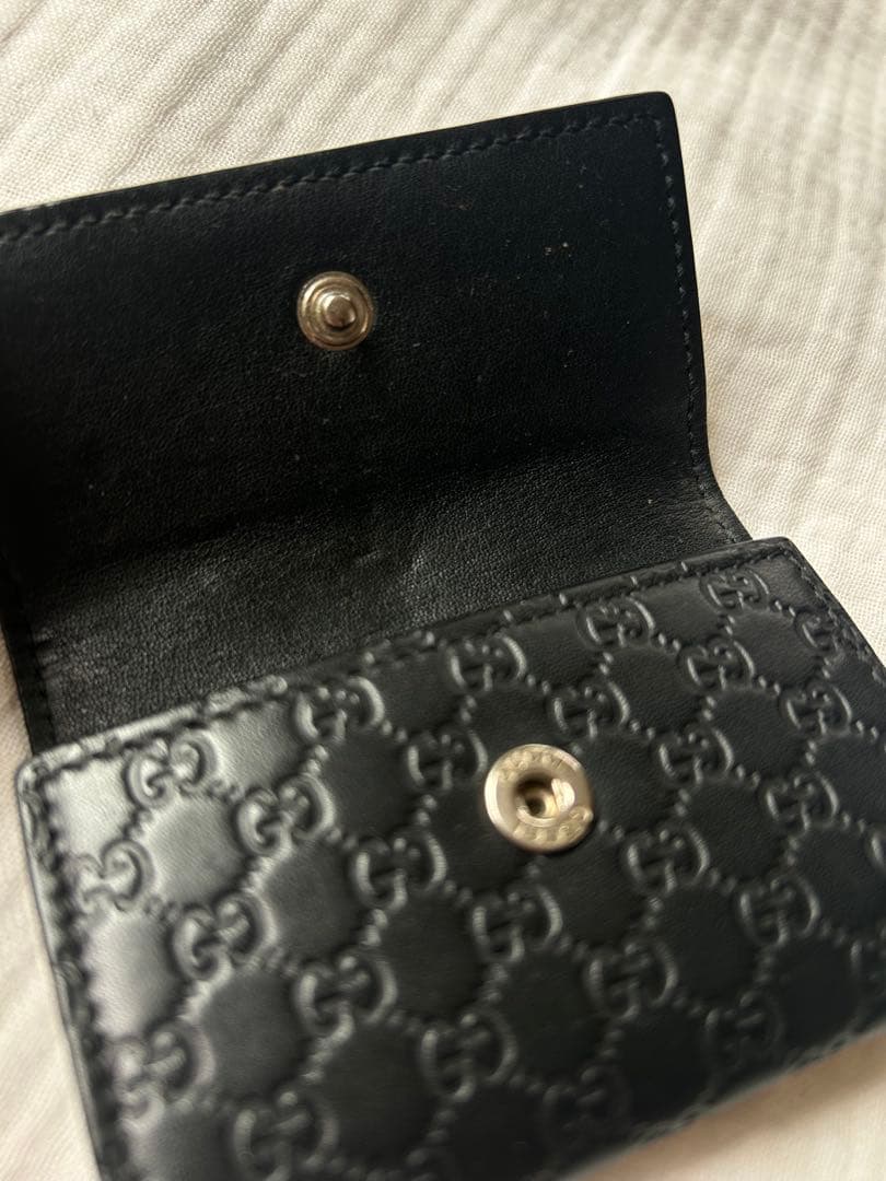【GUCC】グッチ GG柄　レザー　キーケース