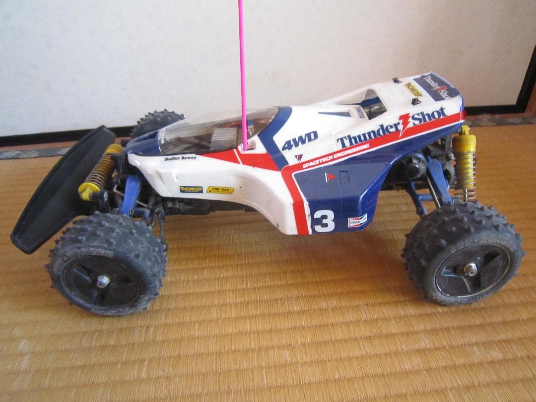 ミ*ン様 完全動作品 1/10 タミヤ サンダーショット オークション赤字価格ス