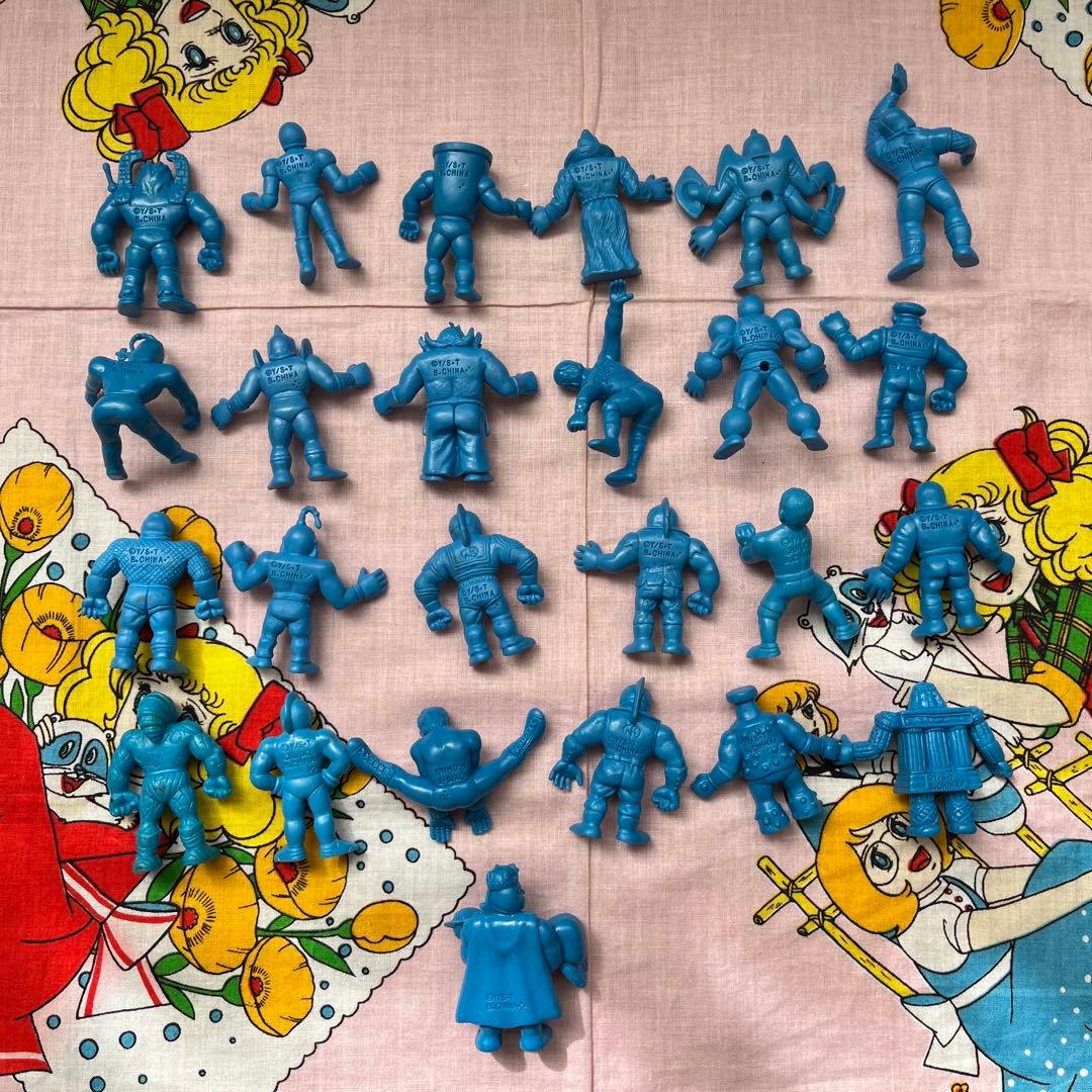 キン肉マン　キン消し青バージョン