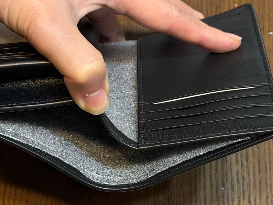 COACH ブラック 二つ折り財布　未使用品