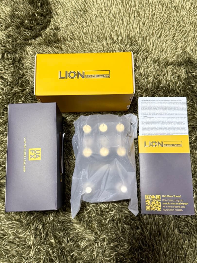 UNIVERSAL AUDIO UAFX Lion 68 未使用　保証あり