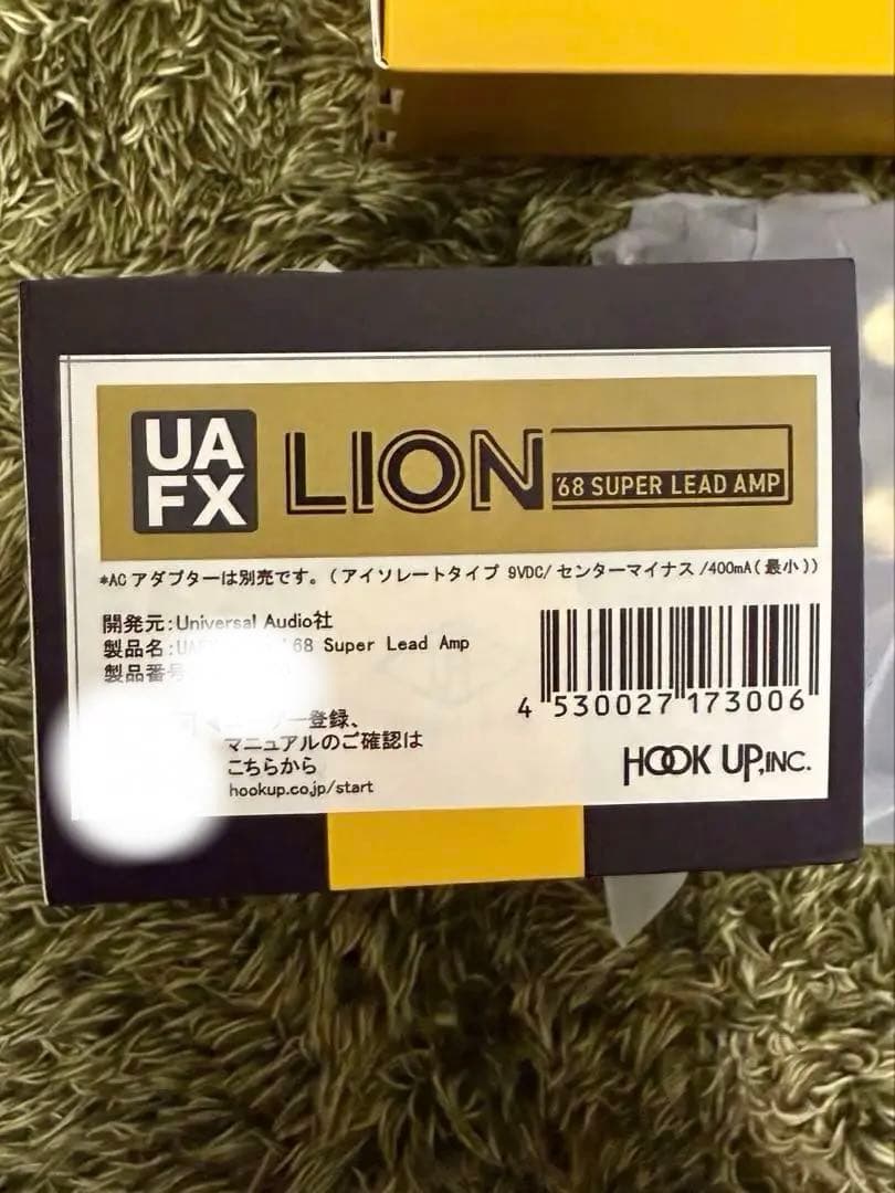 UNIVERSAL AUDIO UAFX Lion 68 未使用　保証あり