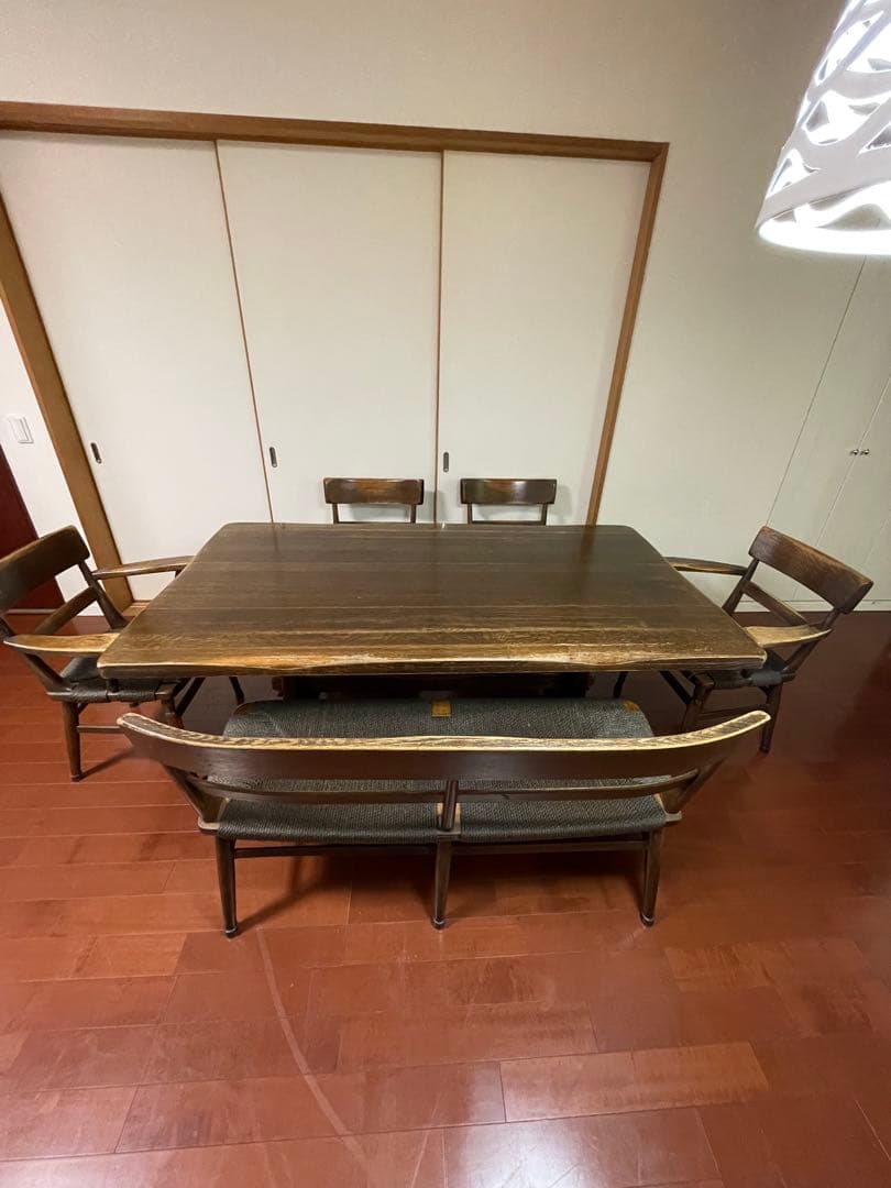 9日終了　最終お値下げ　KASHIWA柏木工 ダイニングテーブル　定価34万