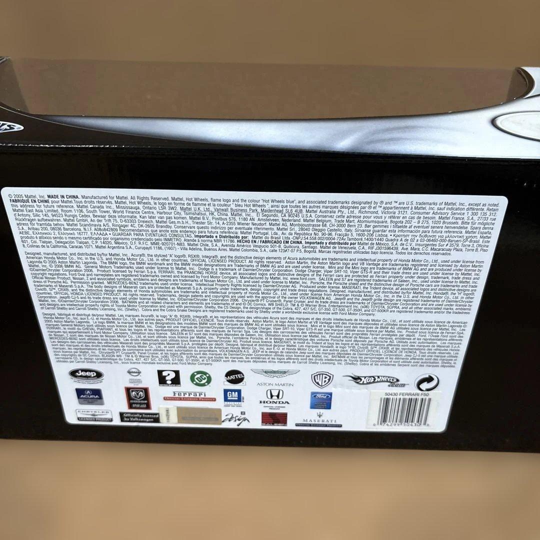 Hot Wheels F50 F430 ミニカーセット 1:18