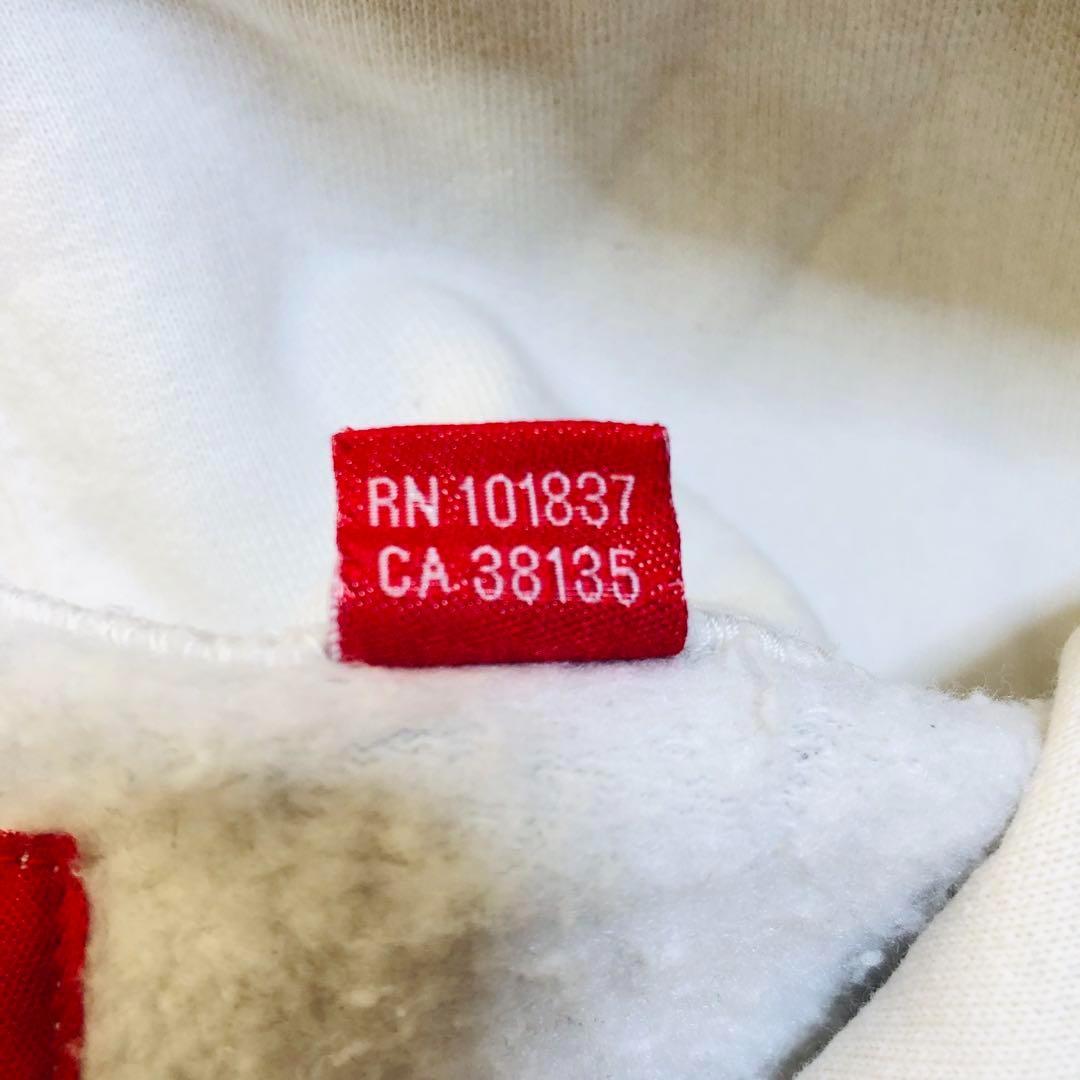 【人気モデル】シュプリーム Sロゴ ヴィーンテージ加工 パーカー XLサイズ