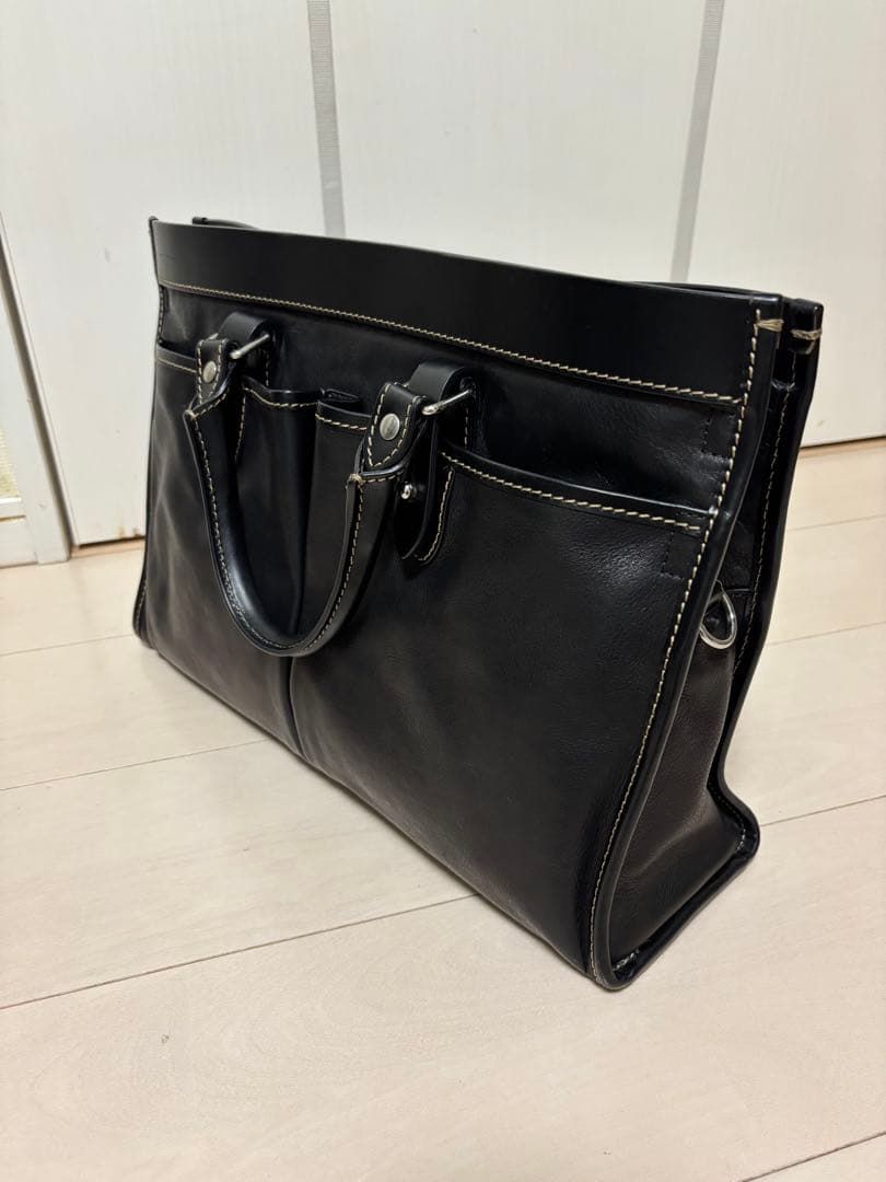 STEFANOMANO ステファノマーノ ブリーフケース　ブラック