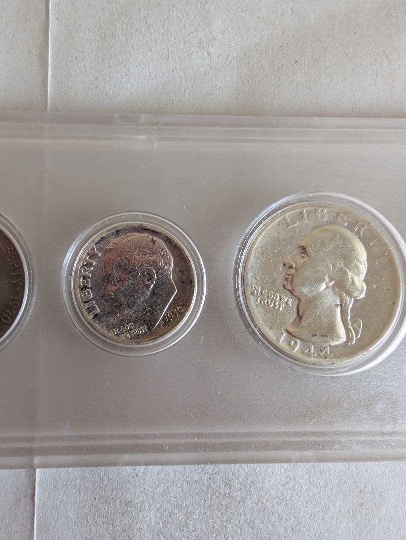 アメリカ合衆国コレクションセット 1900年モルガンドル銀貨他