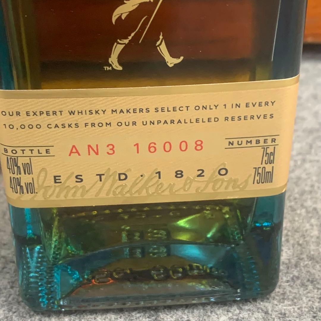 【未開栓】 ジョニーウォーカー ブルーラベル 750ml イギリス ウイスキー