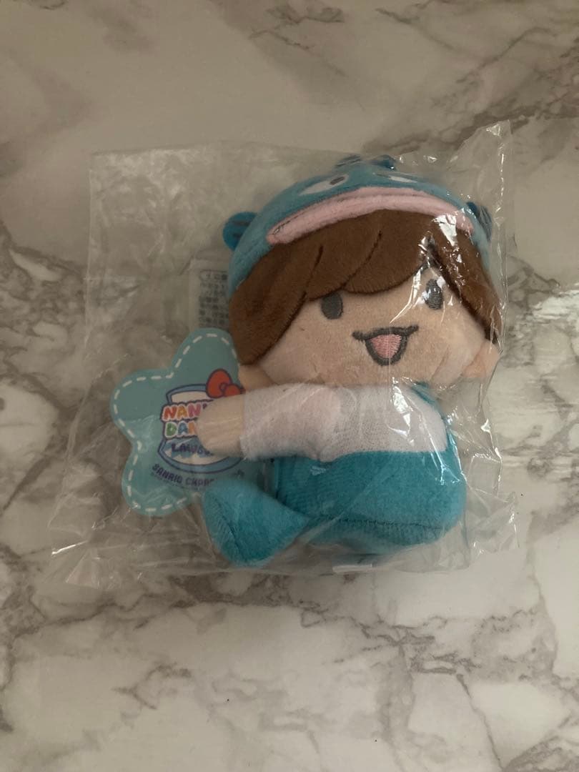 なにわ男子　藤原丈一郎くん×ハンギョドン　クリップマスコット