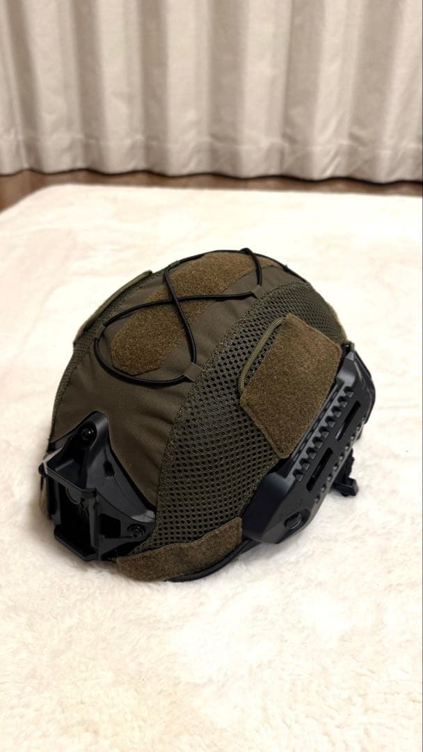 PTS MTEK FLUXヘルメット USAMTEK社 エアソフト用　＋カバー