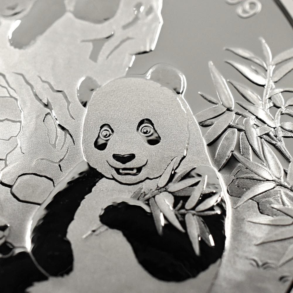 2025 (新品未使用) 中国 パンダ銀貨 30g10元 (カプセル入) 153