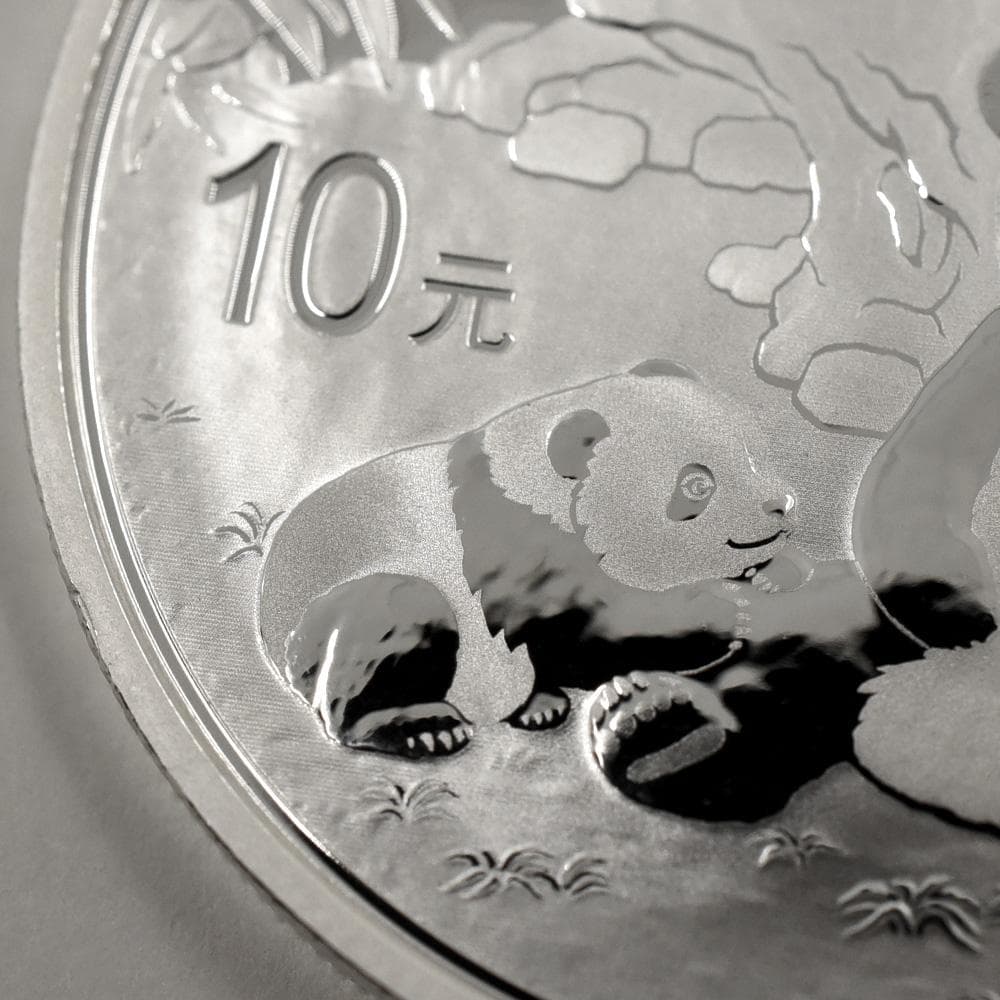 2025 (新品未使用) 中国 パンダ銀貨 30g10元 (カプセル入) 153