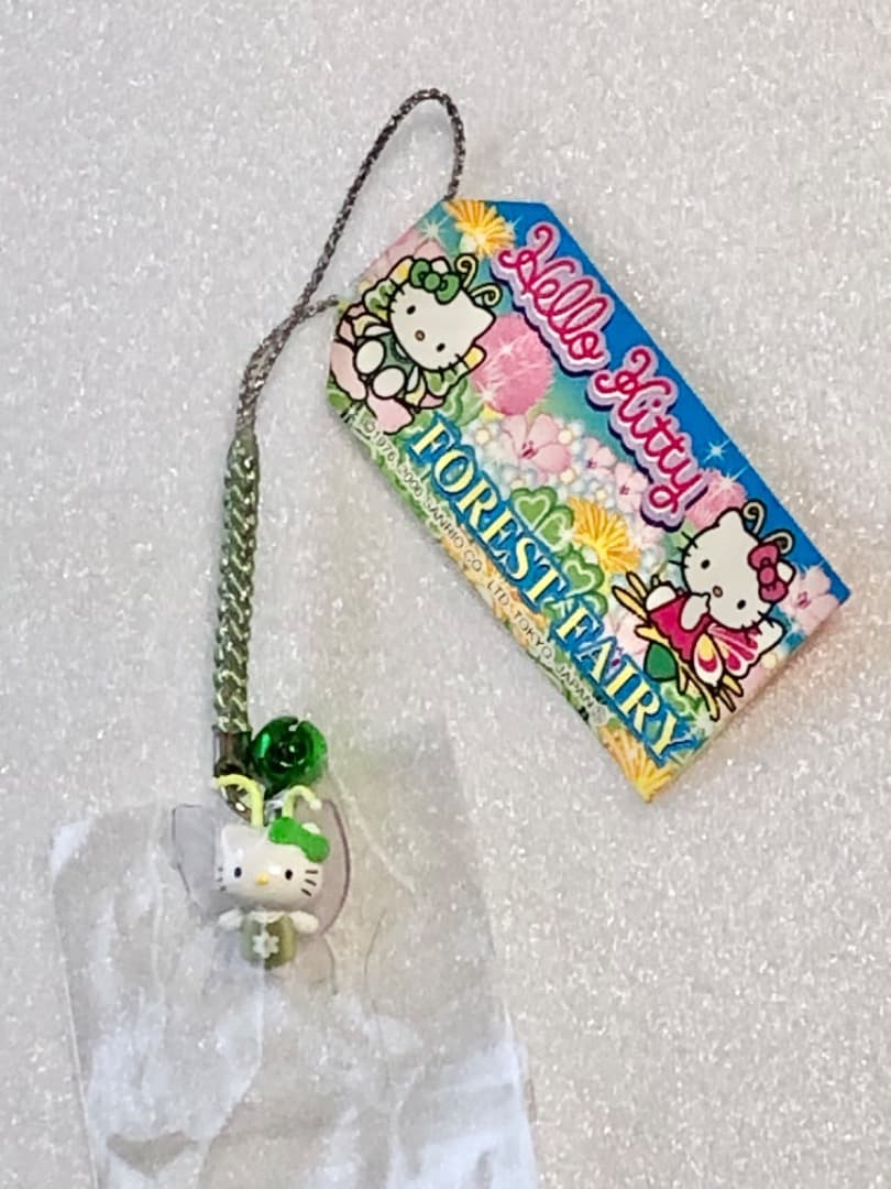 ハローキティ Hello Kitty フォレストフェアリー 根付ストラップ