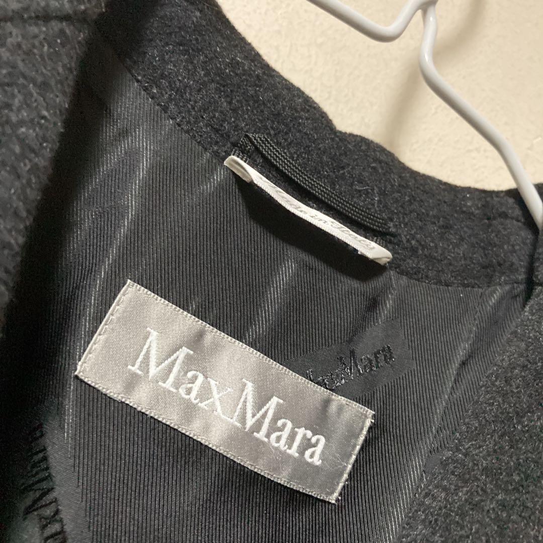 113Y251223H未使用級 MAXMARA マックスマーラ ロングコート