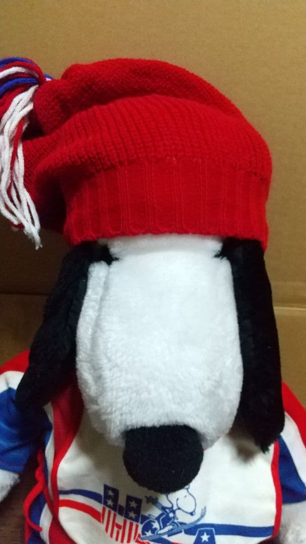 最終値下げ！激レア　希少　廃盤　昭和レトロ　スヌーピー　ビッグサイズ　ぬいぐるみ