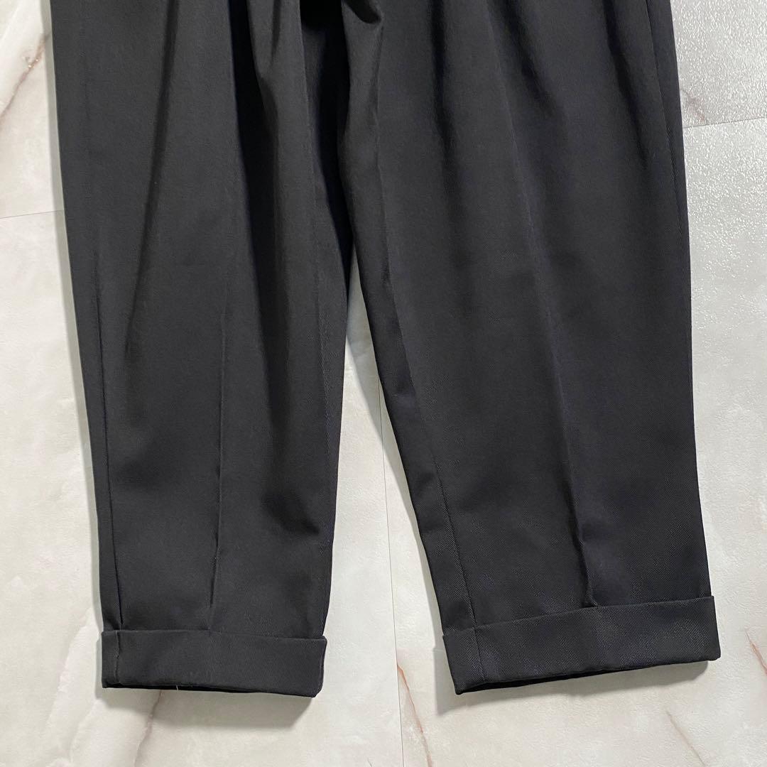 A17490 極美品 モデスティ×ディッキーズ カスタムメイド2タックパンツ34