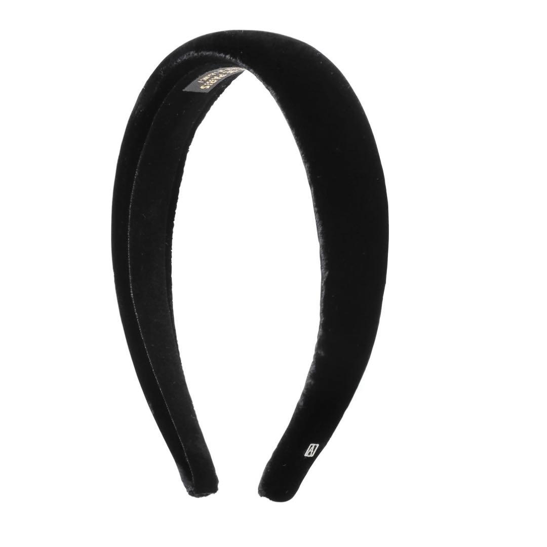 アレクサンドルドゥパリ　ベロア　カチューシャ　2.5センチ　TIMELESS