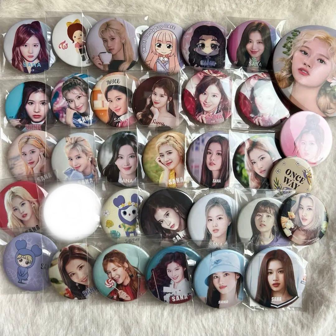 TWICE サナ 缶バッジ まとめ売り
