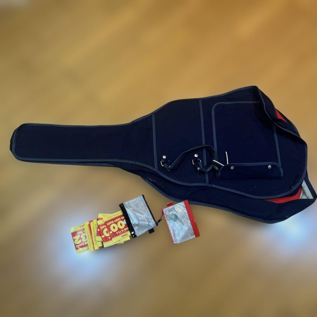 Tornado アコースティックギター ブラック　カバー&弦付き&ピック