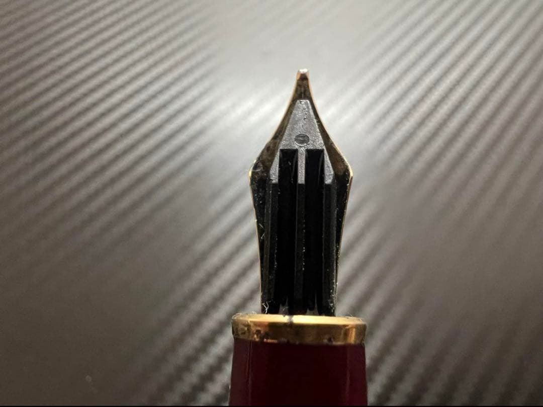 美品 144 M ボルドー 中白 モンブラン 万年筆