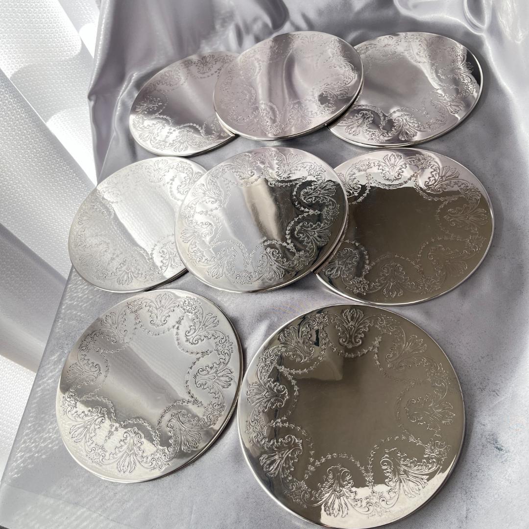 【英国】 プレースマット 8枚17cm / サービングマット 2枚23cm