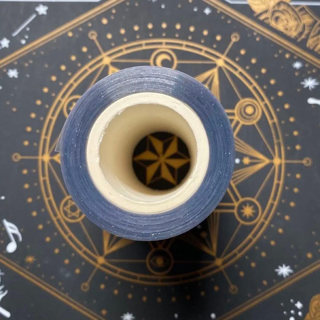 【9310】海外　マステ　中古巻　貝殻光マスキングテープ　装飾背景系