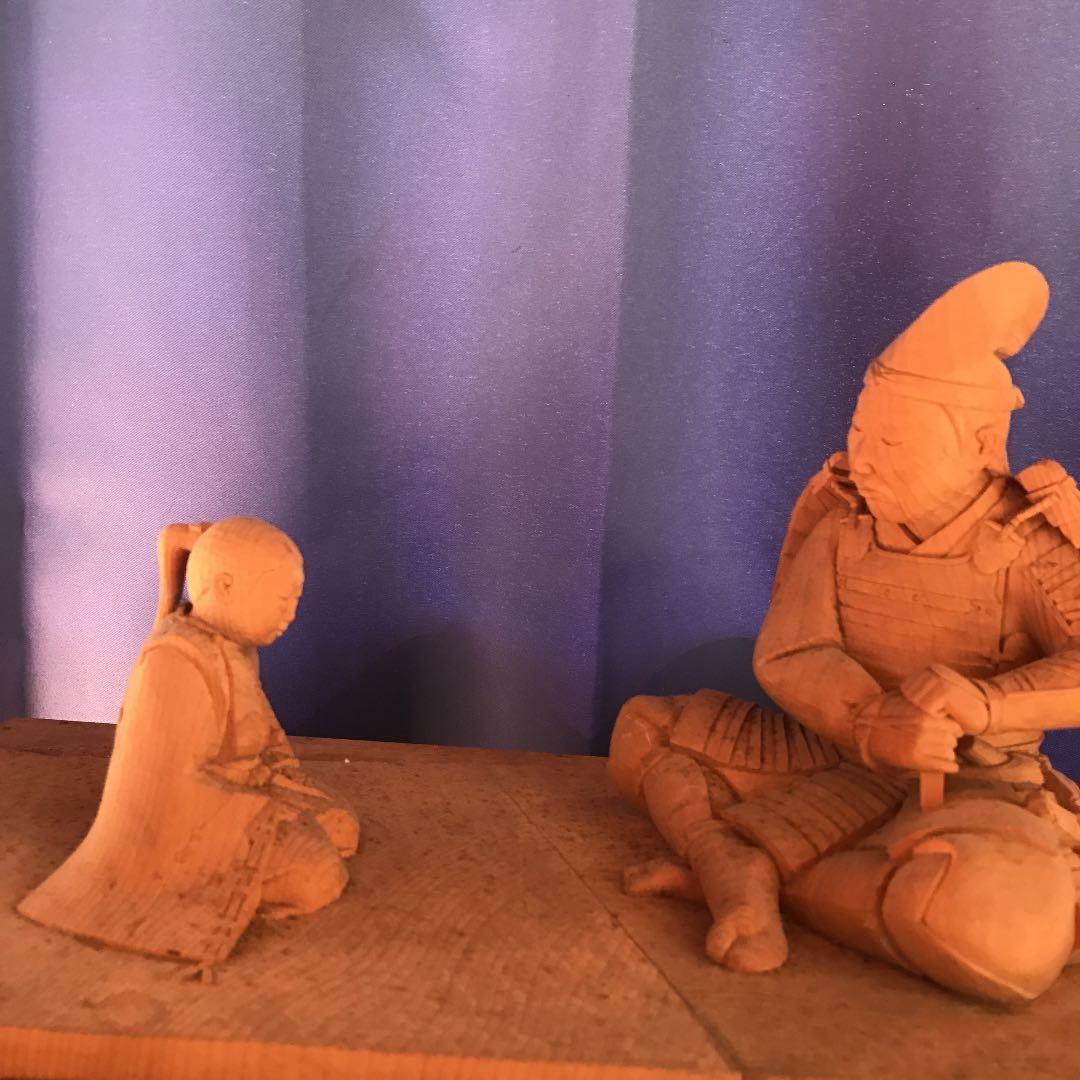 大楠公庭訓像　高村光雲直門　岩崎光仁作　天然識　値下げ