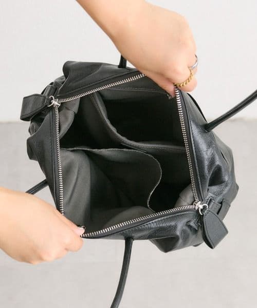 む*ち様 ear PAPILLONNER ロングハンドルボストンバッグ