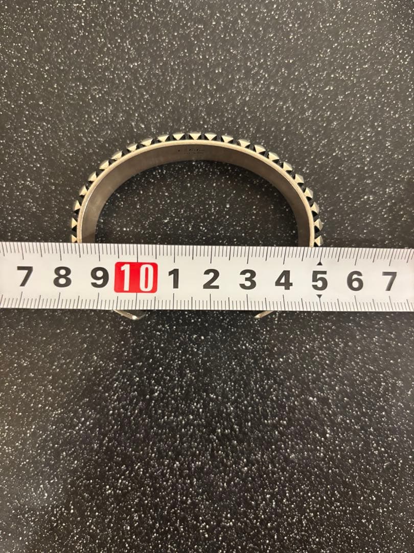 値下げ明日まで　Navajo インディアンジュエリー　Ｌ　Tahe バングル