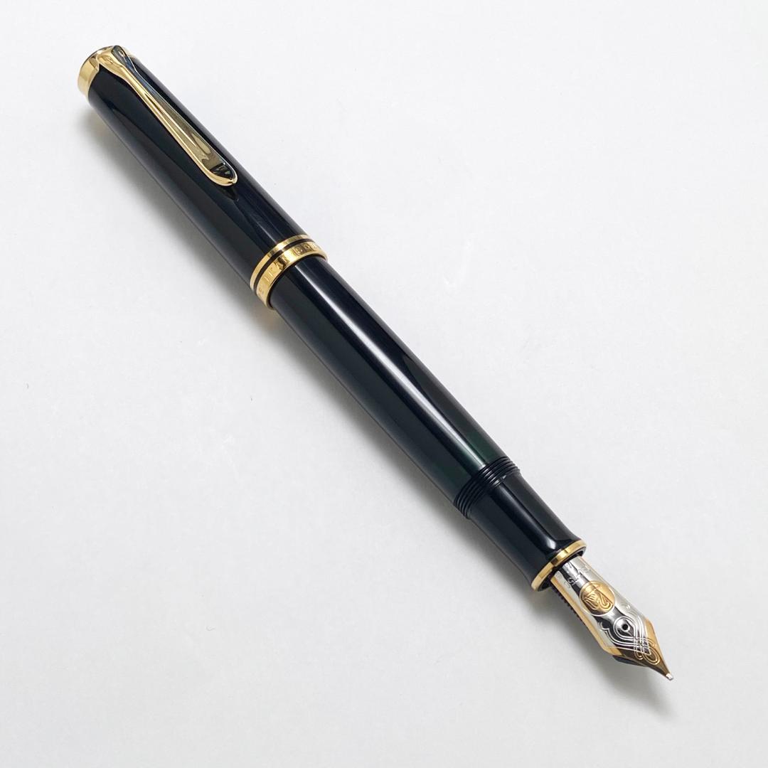美品 Pelikan ペリカン 万年筆 スーべレーン M1000 ブラック M