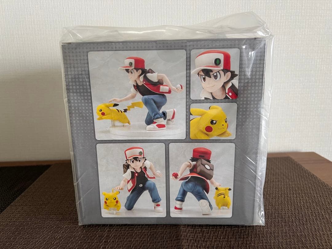 ポケモンセンターオリジナル フィギュア レッド＆ピカチュウ 1/8 完成品フィ…