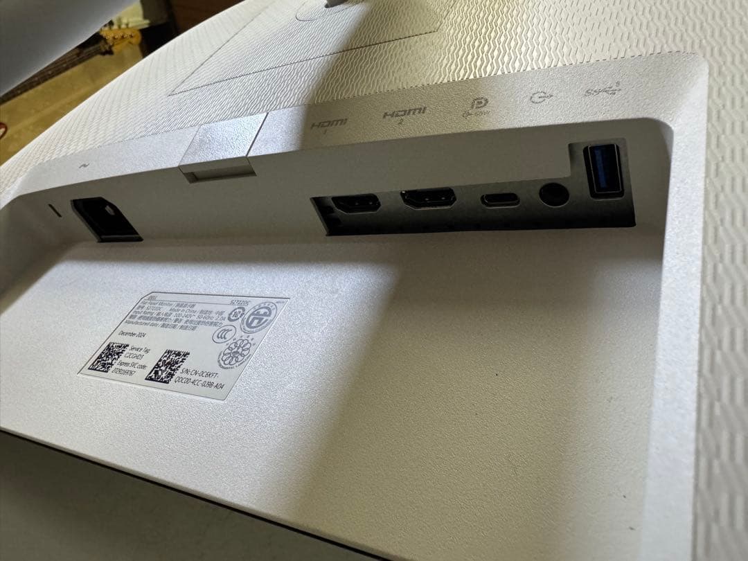 DELL 27インチモニター　S2722DC USB-C接続