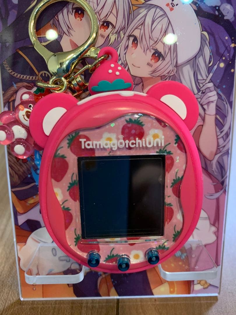 【年末年始価格】たまごっちユニ　ピンク　カバー付き　ＤＬエリアあり