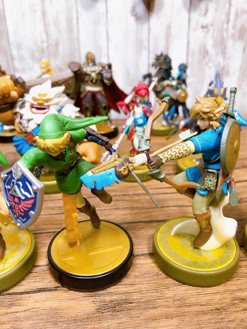 B ゼルダの伝説ティアキンブレワイアミーボ amiibo13体セットリンク英傑