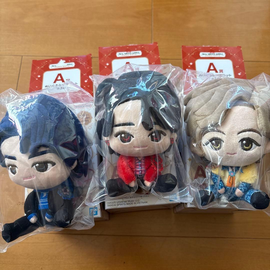 ミセス 一番くじ A賞 ぬいぐるみマスコット コンプ