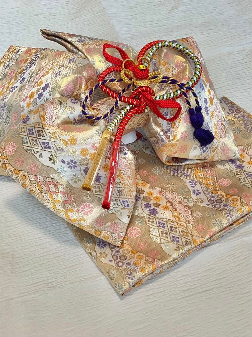 七五三用 (7歳)花柄 着物フルセット(未使用品)