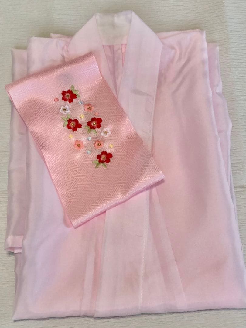 七五三用 (7歳)花柄 着物フルセット(未使用品)