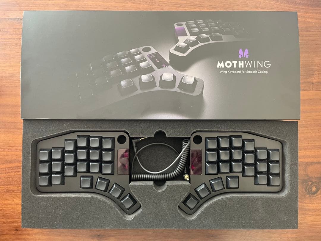 MOTHWING分離型キーボード　梱包・発送たのメル便