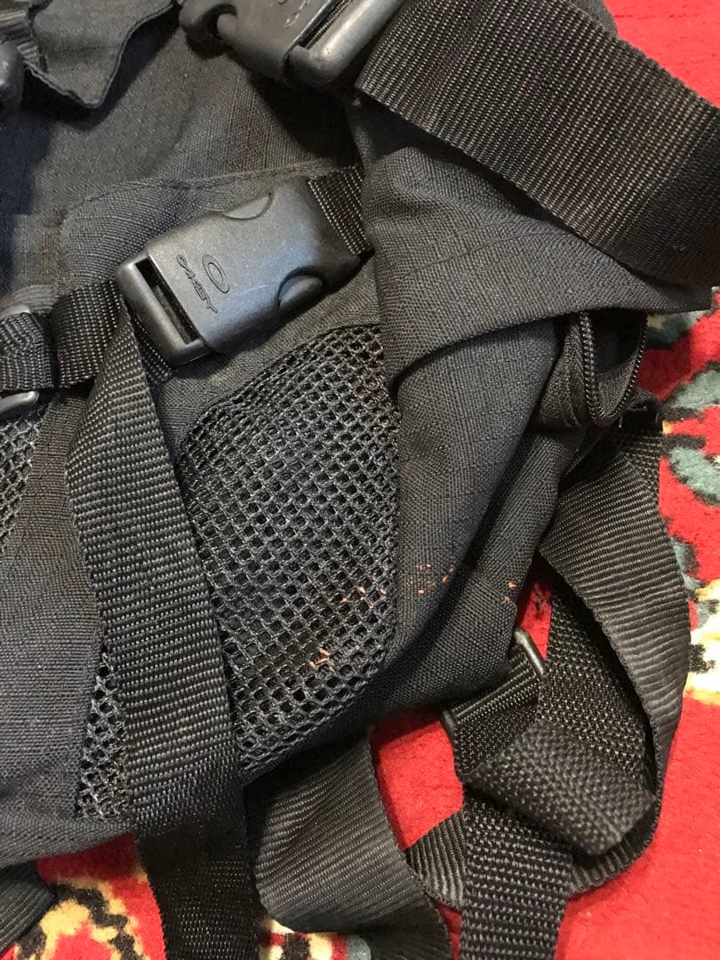 7/5画像追加 Oakley ブラック リュック(ビンテージ)