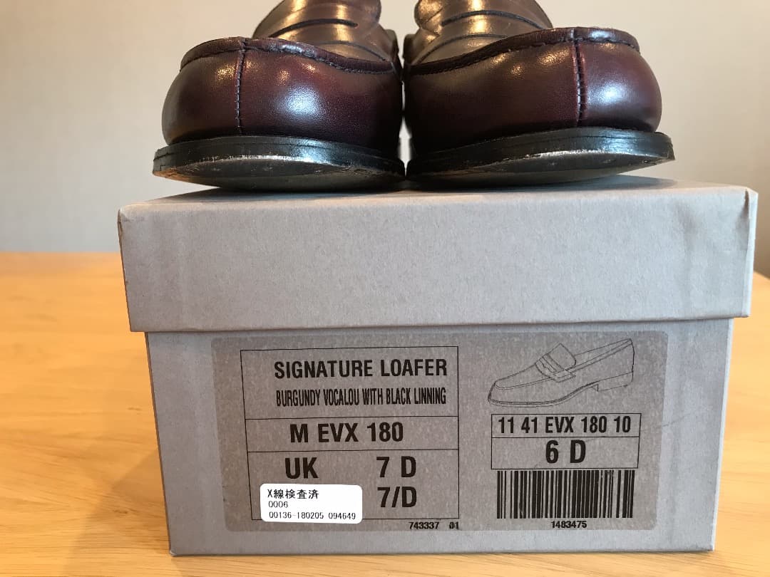 Shun0831さま専用　JMWeston 180　 6Dバーガンディ