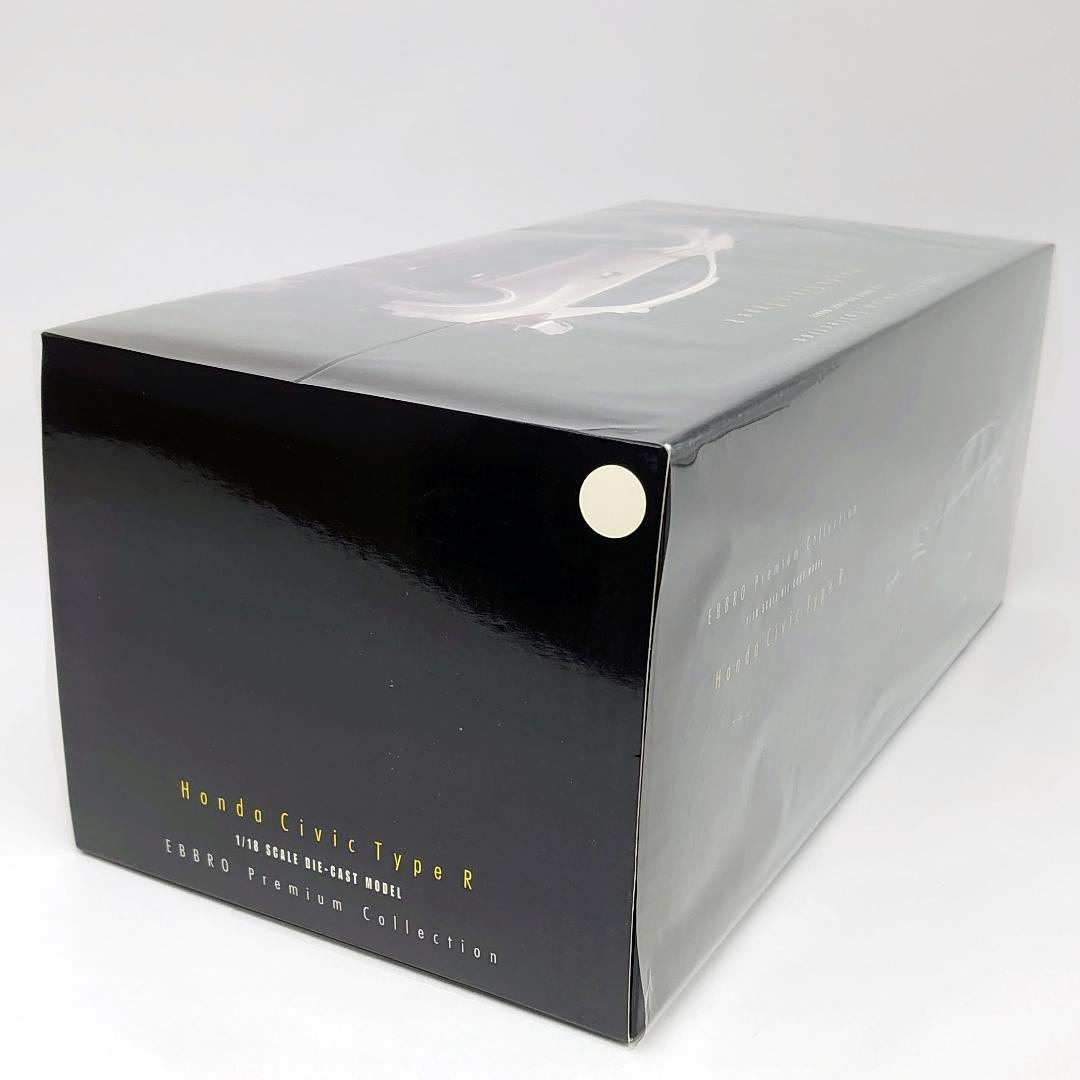 《未使用》1/18　EBBRO　ホンダ　シビック　タイプ　R　2015　白　模型