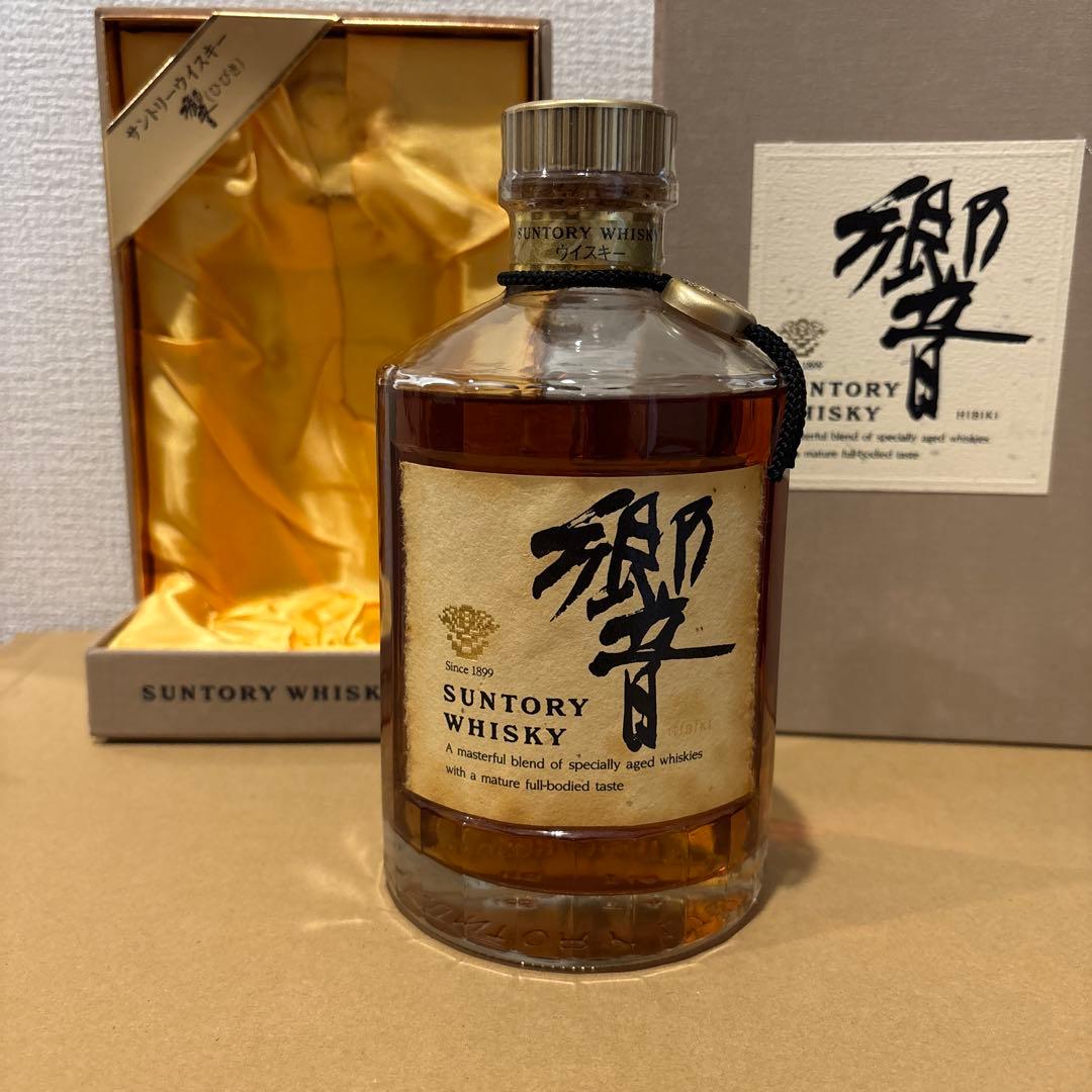 サントリーウイスキー響　裏ゴールドラベル　箱付き　未開封（16）