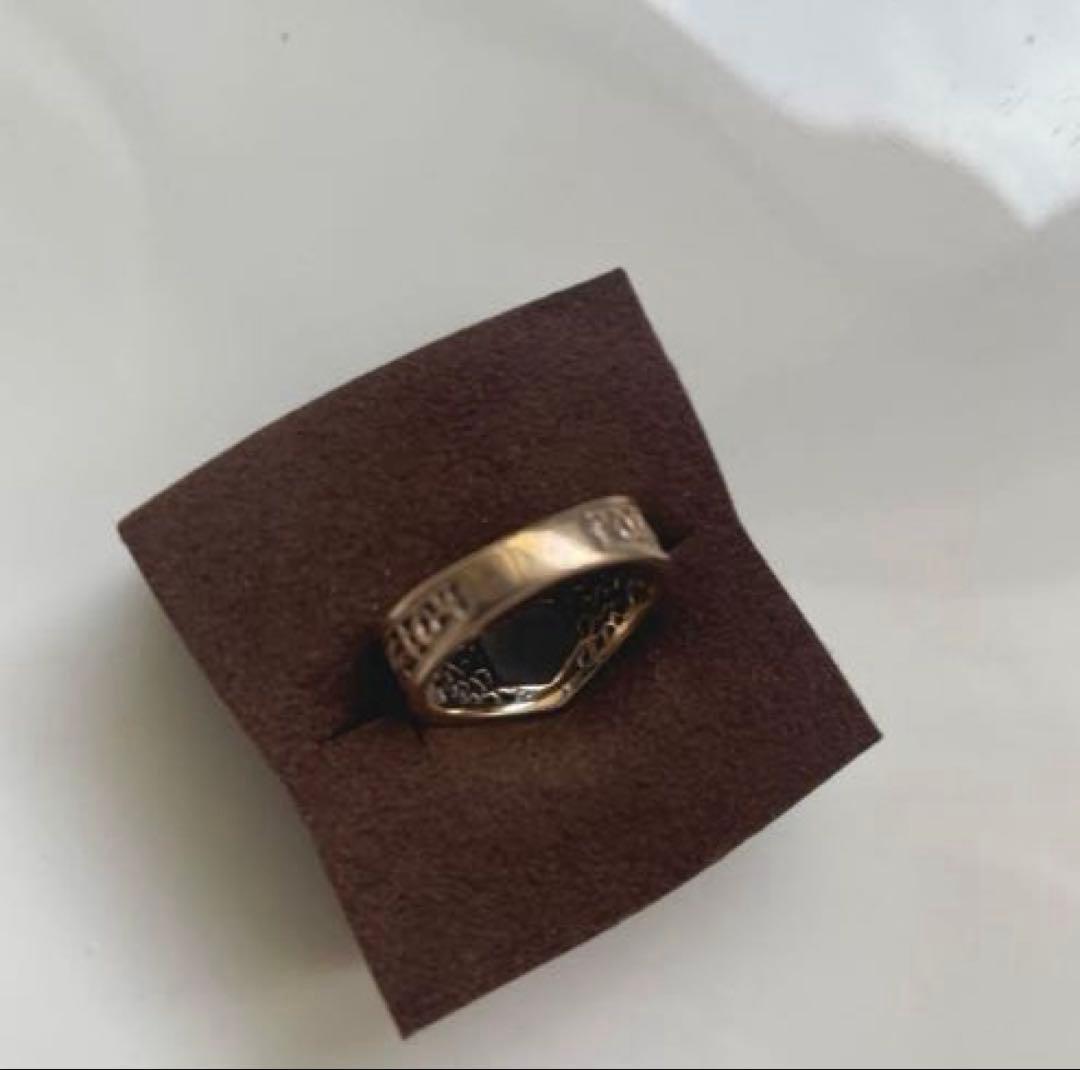 アガット　ヒスイリング　リング　翡翠　5K