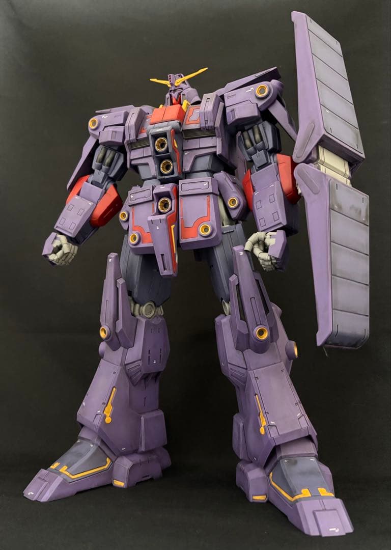 HGサイコガンダムMk-II 完成品（スミ入れ 部分塗装 ウェザリング仕上げ）