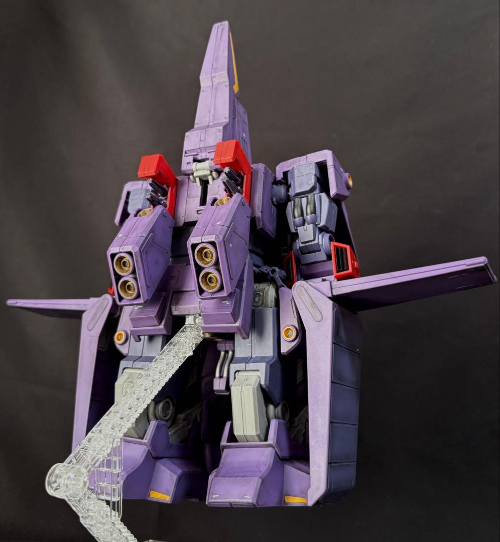 HGサイコガンダムMk-II 完成品（スミ入れ 部分塗装 ウェザリング仕上げ）