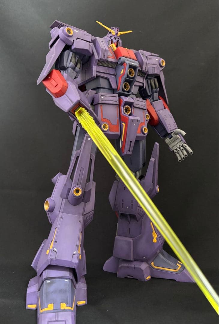 HGサイコガンダムMk-II 完成品（スミ入れ 部分塗装 ウェザリング仕上げ）