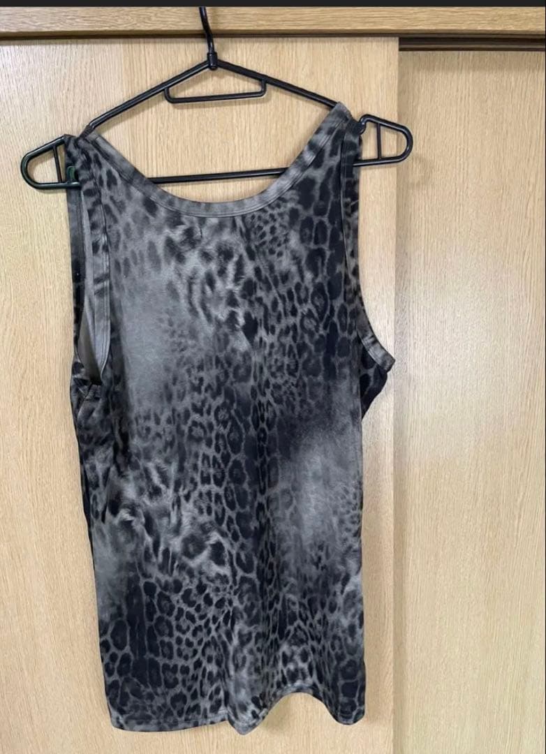 SHELLAC ヒョウ柄タンクトップ 48 新品